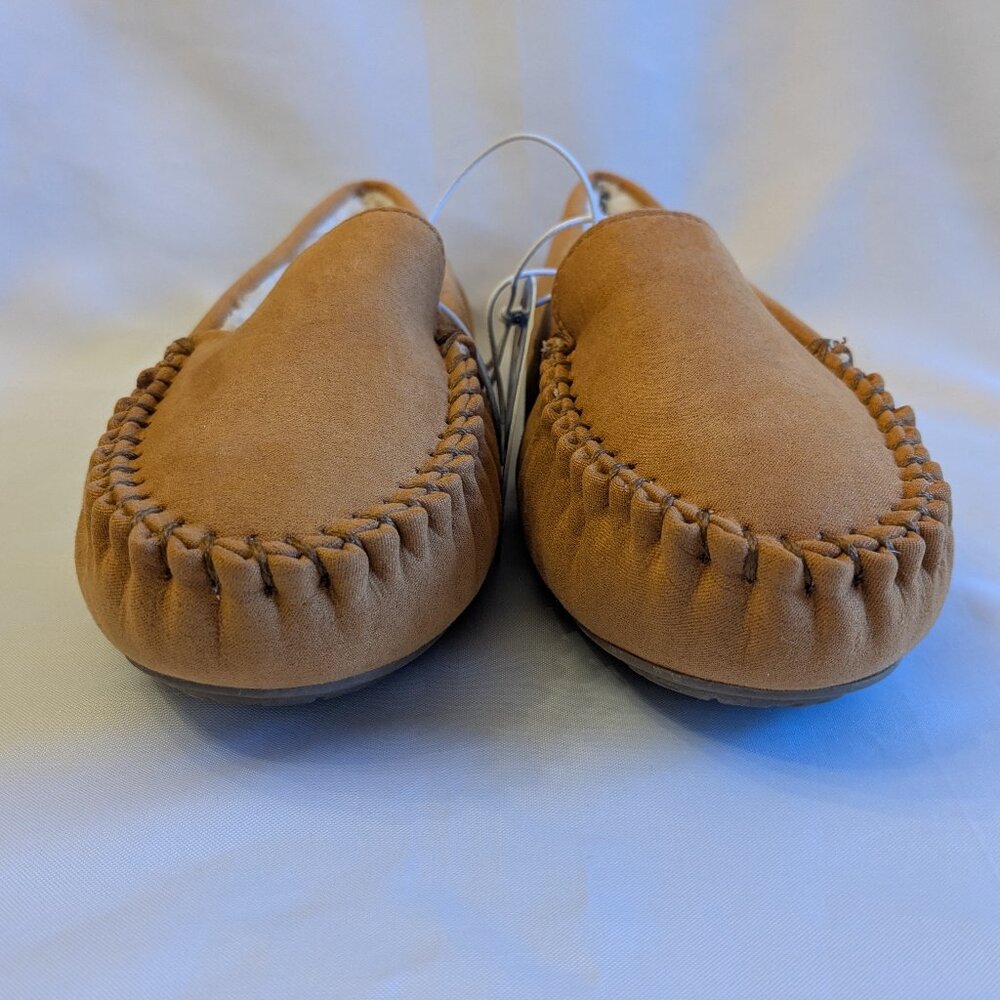 Floopi Women's Indoor/Outdoor Memory Foam Moccasin Slippers NWT - Picture 9 of 16